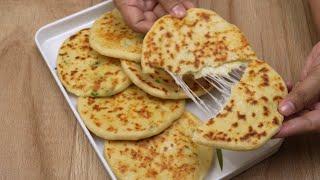 10 Minutes Cheese Naan Rooti , No oven
