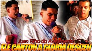  MISSIONÁRIO CANTA E A GLÓRIA DE DEUS TOMA CONTA DA IGREJA (Corinho de Fogo) - Juan do Avivamento