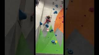 rock climbing v7! #comment #like #bouldering #indoorclimbing #climbing #viralshort #anw17 #climb