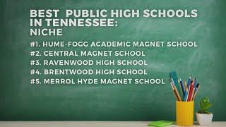 Best public high schools in Tennessee, according to Niche