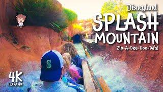 Disneyland SPLASH MOUNTAIN 2021 4K Full Ride
