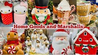 Home Goods and Marshalls Christmas shop with me | Christmas 20024