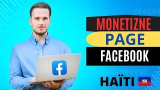 Kijan pou monetize yon Page Facebook