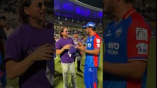 Shah Rukh Khan hugs Sourav Ganguly 🫶 | #KnightsTV | TATA IPL 2024