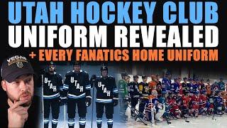 Utah Hockey Club Uniform & ALL Fanatics Uniforms Revealed!