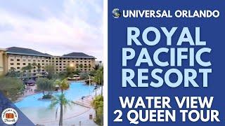 Universal Orlando Lowes Royal Pacific Resort Water View Room Tour