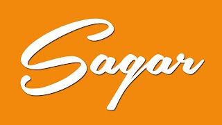 Sagar Name Signature Style | Sagar Signature Style | S Name Signature Styles