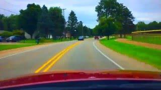 Time lapse of Thornapple River Drive, Grand Rapids, Michigan