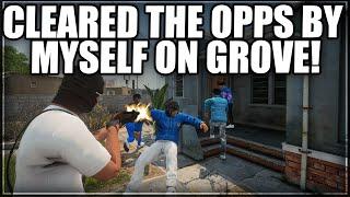 Cleared The Opps By myself On Grove! | GTA RP | Grizzley World WHITELIST