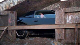 KITT VS Trash Compactor | Knight Rider CLIP