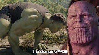 How THANOS gave HULK the LIFE CHANGING FADE.