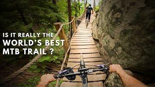 Failure at the top of World's Best Rated Mountain Bike Trail