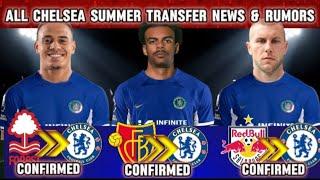 See TOP 5 CHELSEA Confirmed Latest Summer TRANSFER News & Rumors |Transfer Targets 2024 With Murillo