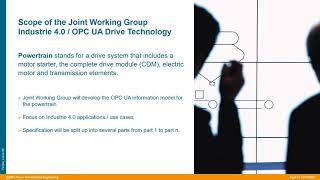 OPC UA for Drive Technology