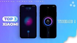 Miui 12 Top 3 Premium themes | Best Miui 12 theme with Charging Animation | New Miui 12.5 theme