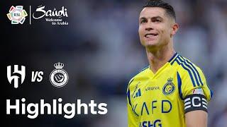 Cristiano enters all-time top 10 scorers list with brace vs Al Hilal | Highlights by Visit Saudi