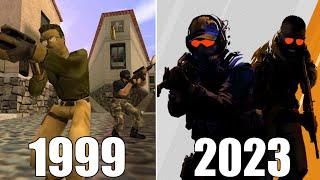 Evolution of Counter-Strike Games [1999-2023]