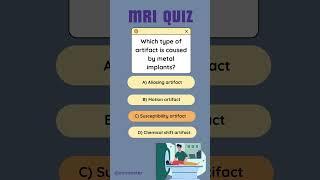 MRI QUIZ 3  #mri #radiology