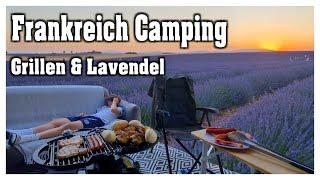 Frankreich Camping Vlog 1 | Grillen und Lavendel | Nomadiq BBQ