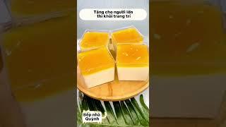 Bếp Nhà Quỳnh #151 | Làm Bánh Pudding Sữa Không Cần Lò Nướng