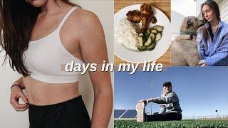 days in my life | fitness, cooking, cleaning + pampering | Michaela Cook