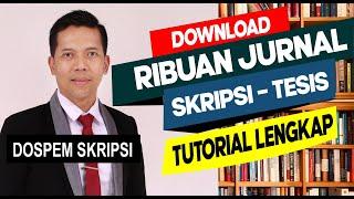 CARA MENCARI JURNAL UNTUK SKRIPSI DAN TESIS - Referensi dan Rujukan Penelitian