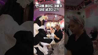 한국에도 메이드 카페가 새로 생겼다고?!
