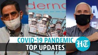 Covid update: ‘Voluntary vaccination in India’; Mike Pence takes Pfizer dose