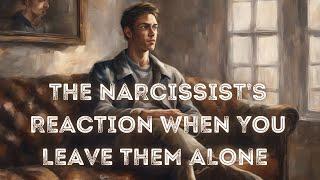 What the narcissist thinks when you finally leave them alone after the discard