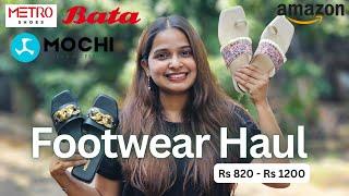 Amazon Branded Footwear Haul | Ultimate Brand Sale | Bata, Mochi etc | English Subtitles