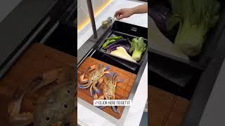 кухонные мойки водопад многофункциональная мойка современные мойки мойки премиум класса
