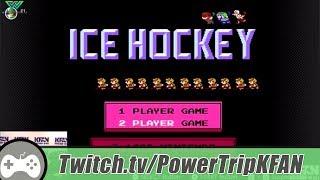 Twitch Highlight: The Power Trip plays Ice Hockey w/Mark Parrish on the NES [WomboSports]