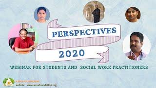 Campus, Career and Community | ATMA Foundation | Social Work Seminar | PERSPECTIVES 2020