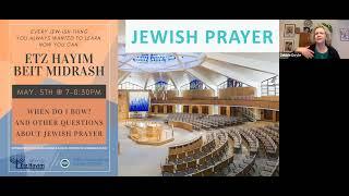 Beit Midrash - Tefilah: Jewish Prayer