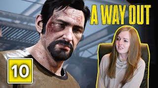 A TRAGIC END! | A Way Out Vincent Ending Gameplay Walkthrough Part 10 - With Steejo