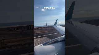 Hello Aviation Lovers today I’m flying from Tenerife airport to Frankfurt Airport with A320-200