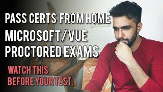 MS Certification at Home | Online Proctored Exam Tips | Pearson Vue (OnVue App) | Yatharth Kapoor