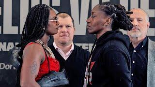 GWOAT IS BACK!! Claressa Shields vs Danielle Perkins • FACEOFF • DAZN Boxing