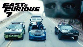 Plane Drop Scene 2/3 - FAST and FURIOUS 7 (Charger, Impreza, Wrangler, Challenger, Camaro) 1080p