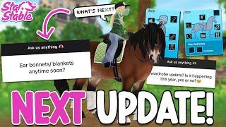 NEXT *BIG UPDATE* IN STAR STABLE!! (EAR BONNETS, BLANKETS, REVAMP, ETC) 