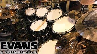 Testing the New Evans UV2 DrumHeads!