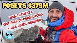 🟥 RUTA DIFÍCIL | ASCENSIÓN INVERNAL AL PICO POSETS | EN MEDIO DE UNA TORMENTA 