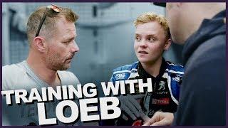 Sébastien Loeb is the wildest teacher for my first ever tarmac test!