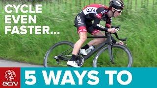 5 Ways To Cycle Faster Without Training More