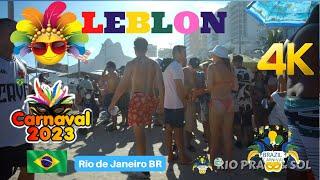 CARNIVAL 2023 LEBLON RIO DE JANEIRO BRAZIL.