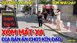 THÂM NHẬP - XÓM "SUNG SƯỚNG" MÁT.XA MỌC LÊN NHƯ NẤM GẦN CHỢ BẾN THÀNH - CHỢ ĐỒ CỔ LÊ CÔNG KIỀU