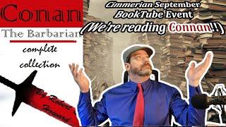 Cimmerian September BookTube event – I'm reading Conan by Robert E. Howard!