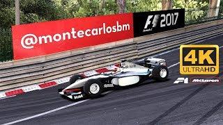 F1 2017 Monaco (CLASSICS)  MCLAREN MP4-13  F1 (4K 60fps GTX 1080 TI)