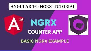 Basic NGRX example | implement counter app using ngrx | Angular 16- NGRX Tutorial