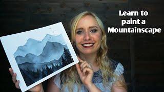 WATERCOLOR TUTORIAL - GREAT SMOKEY MOUNTAINS NATIONAL PARK